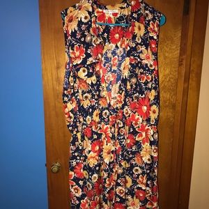 Floral Sleeveless Dress